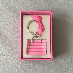 NIB Vintage Victoria’s Secret Shopping Bag Keychain